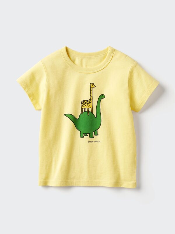 Футболка UT с графическим принтом BT Jason Polan, короткий рукав