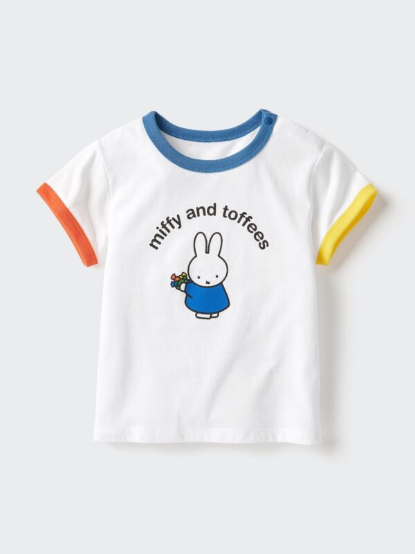 Футболка UT с принтом, короткий рукав, Ми-Ми-Ми (Miffy) A