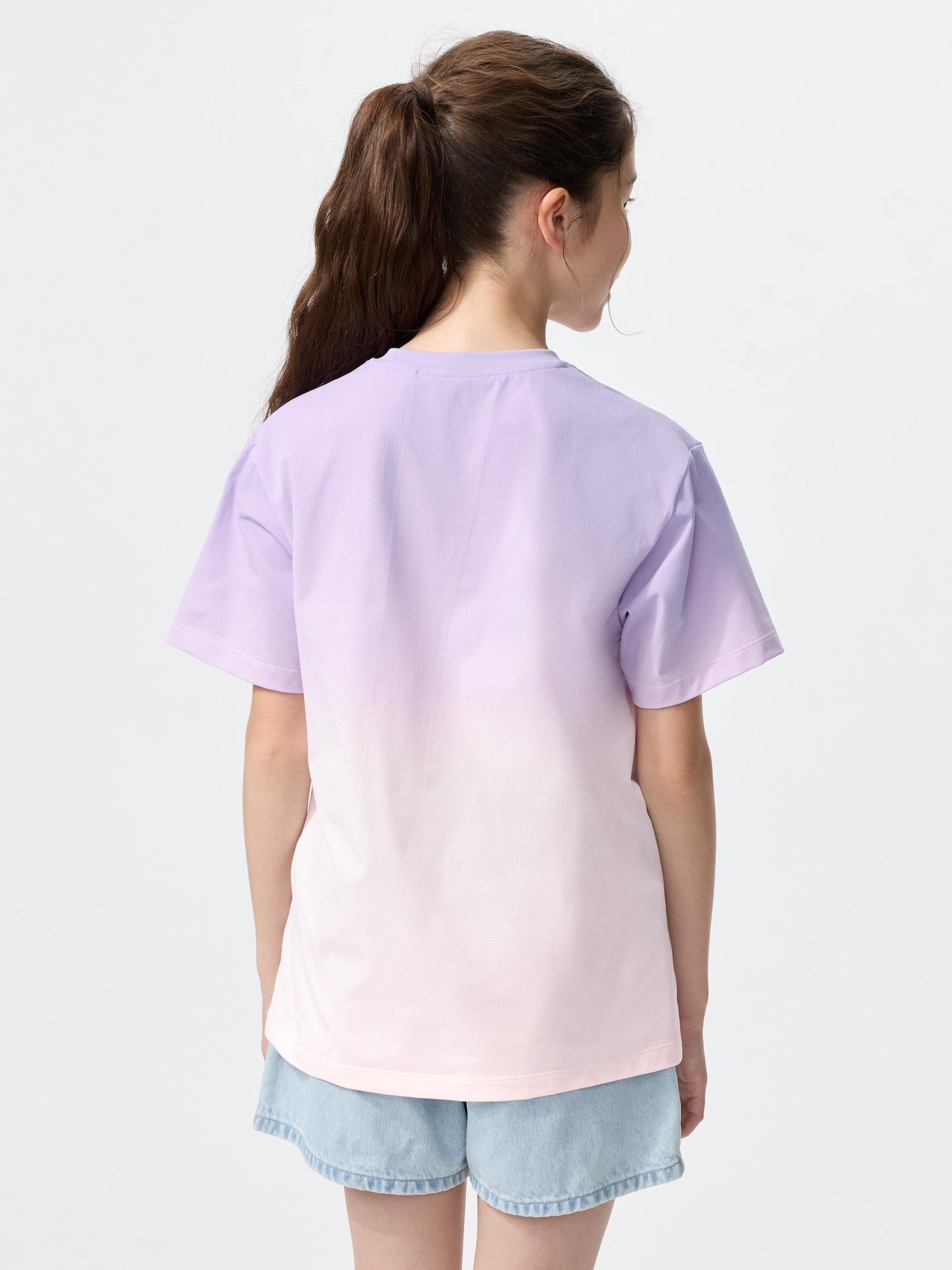 Детская футболка KIDS DRY-EX с круглым вырезом и принтом