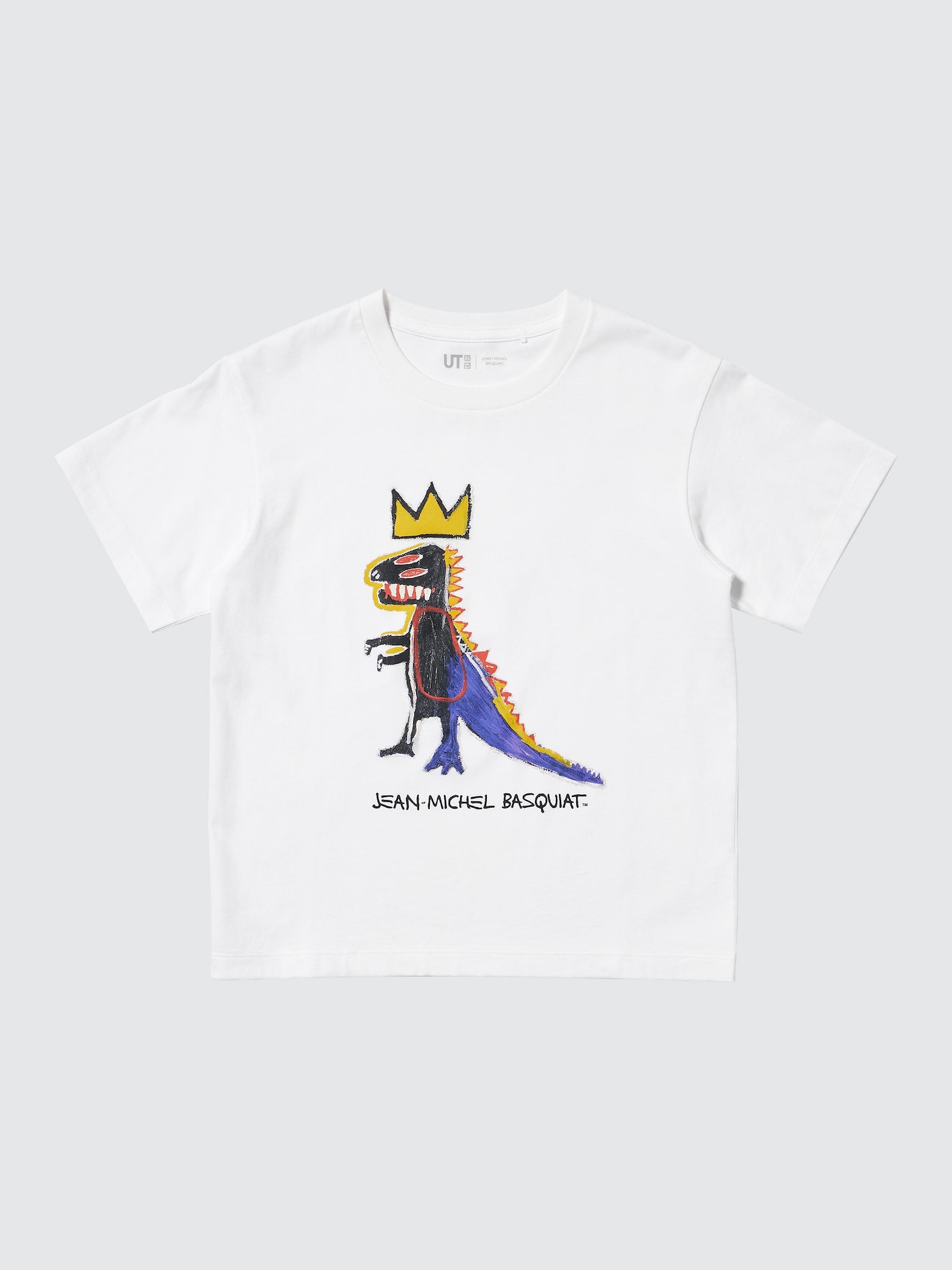 Детская футболка с графическим принтом NY POP ART (с коротким рукавом), Basquiat B