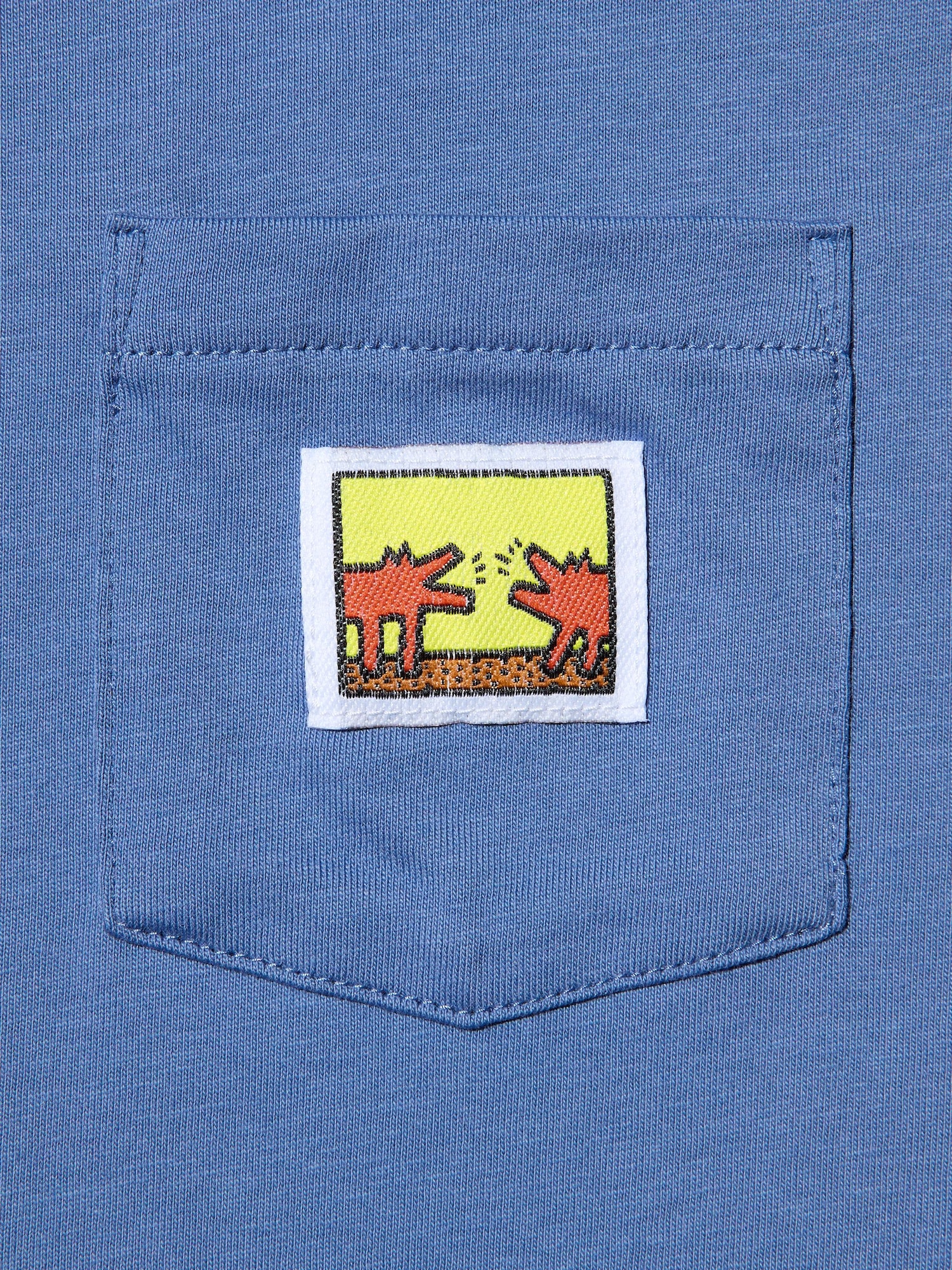 Детская футболка с графическим принтом Keith Haring, коллекция NY POP ART