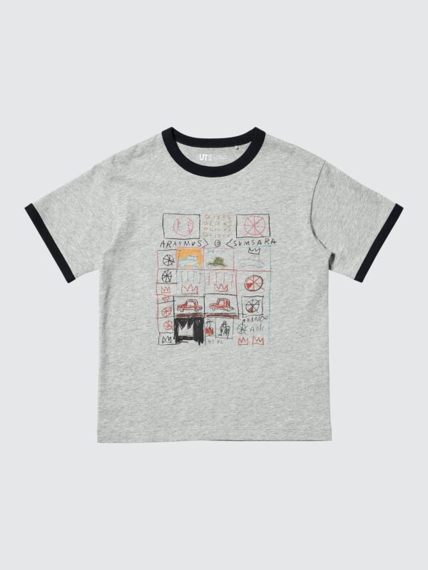 Детская футболка UT с графическим принтом «NY POP ART», Basquiat C