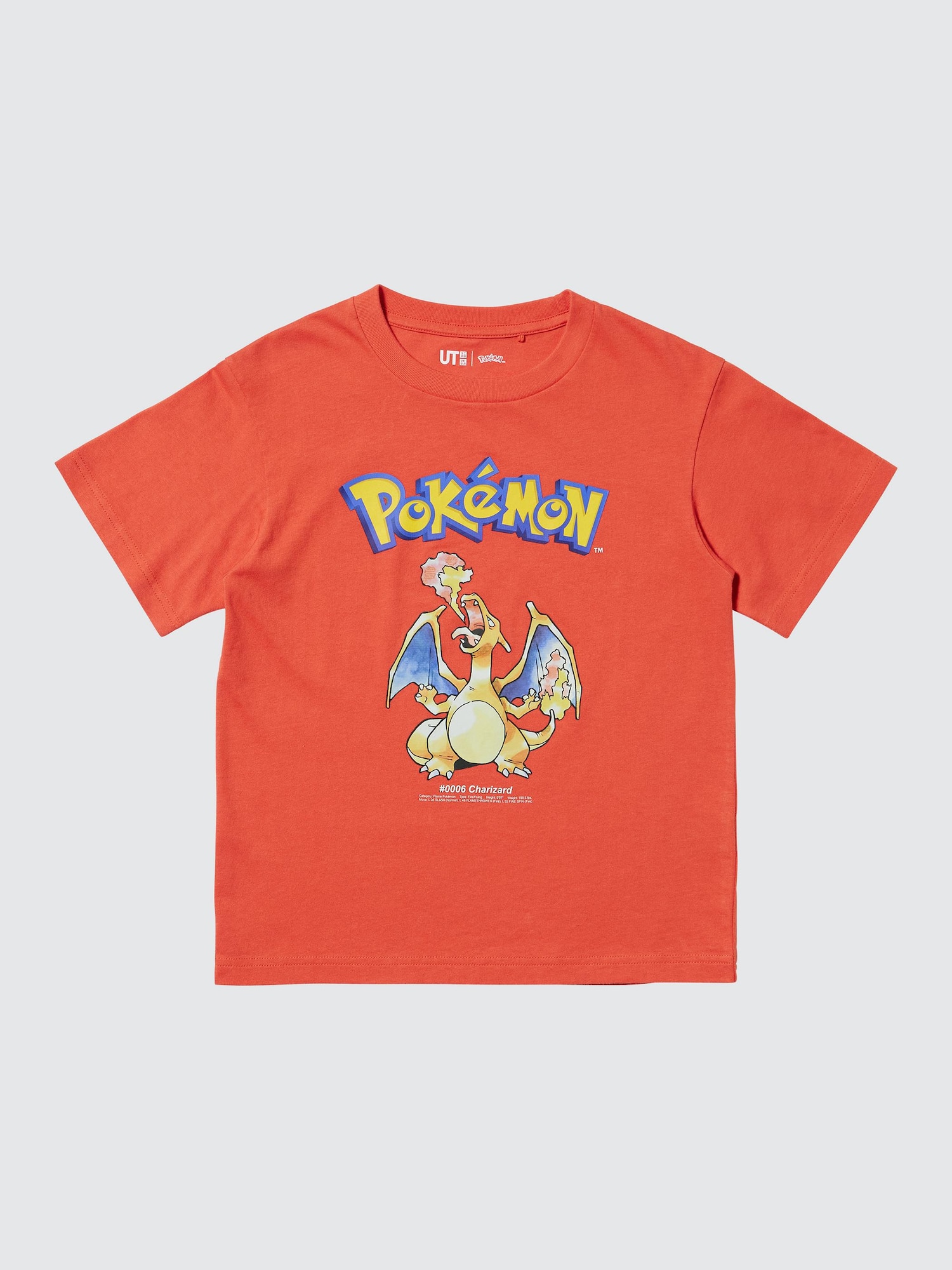 Детская футболка с принтом Pokémon (с коротким рукавом)