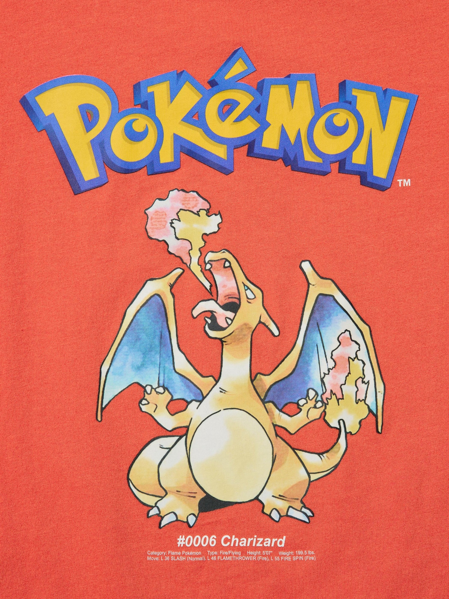 Детская футболка с принтом Pokémon (с коротким рукавом)