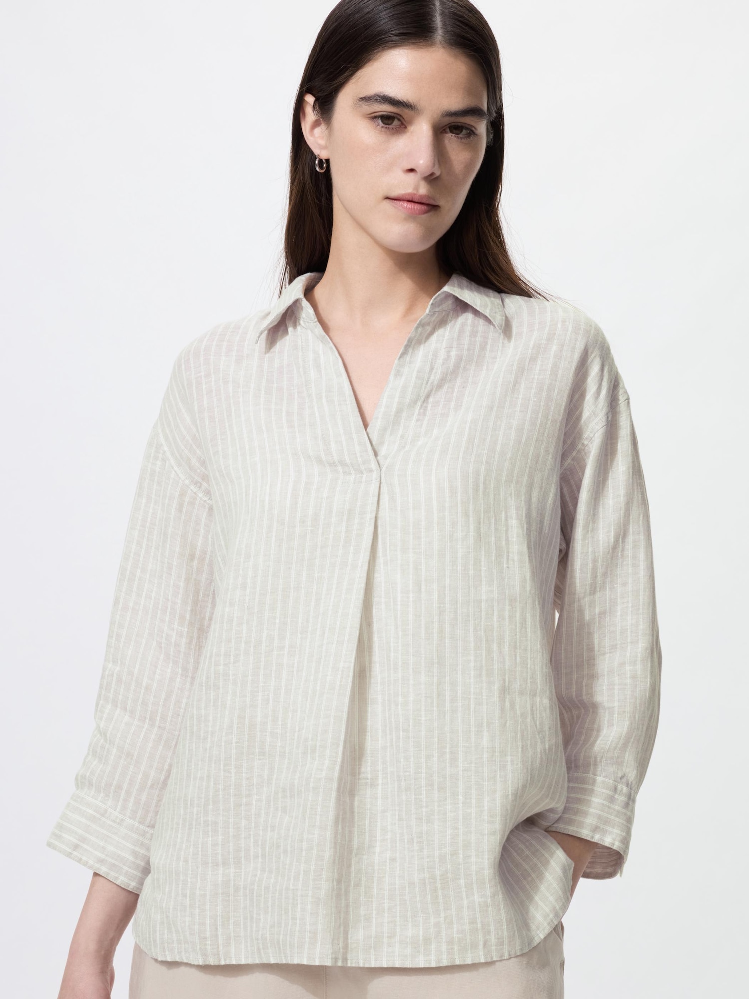 Рубашка Premium Linen Keeper с коротким рукавом