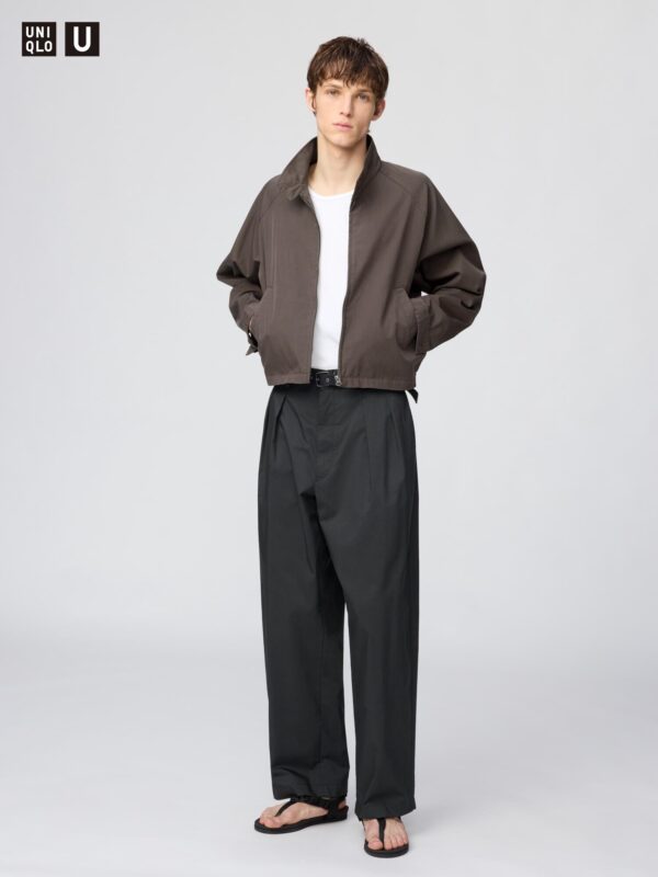 Широкие брюки с заниженной талией