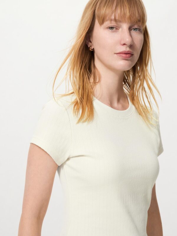 Мини-футболка с воротником-стойкой