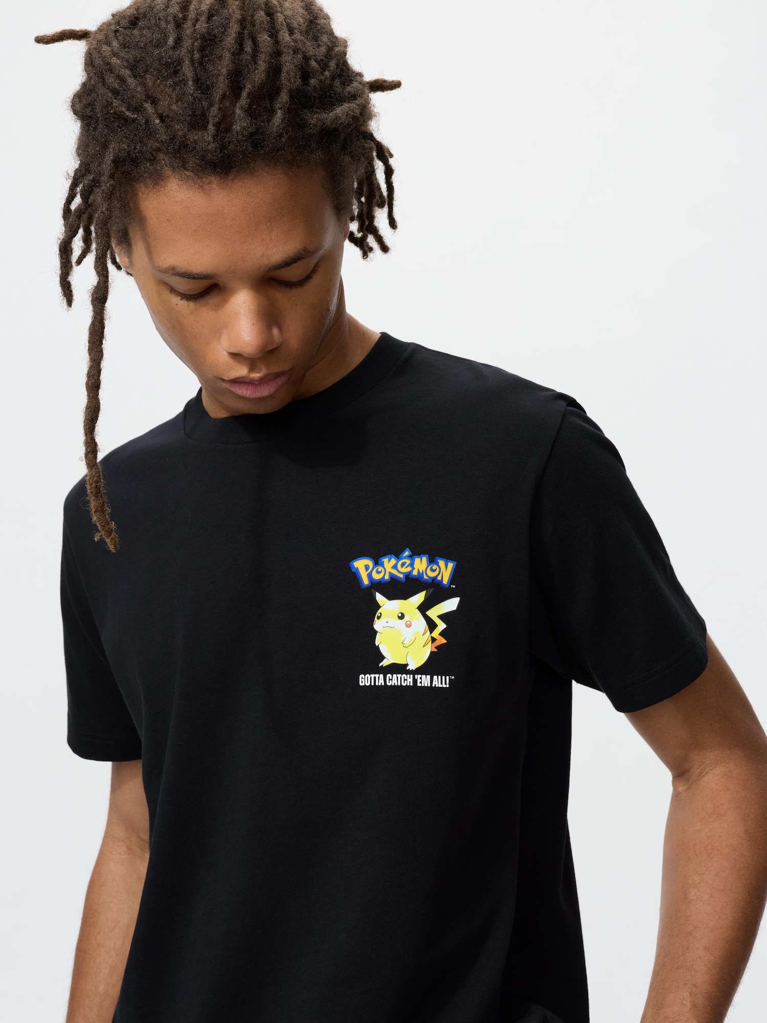 Футболка с графическим принтом Pokemon, короткий рукав, 1 шт.