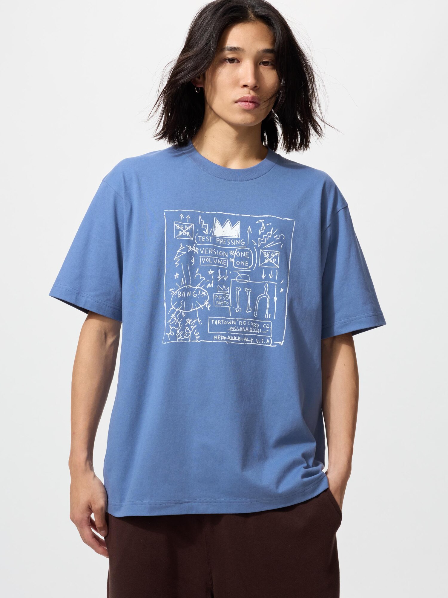 NY POP ART UT (графическая футболка, короткий рукав) Basquiat