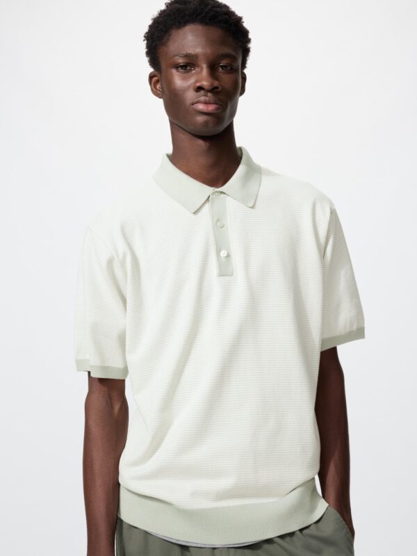 Поло из стирального трикотажа (с коротким рукавом)