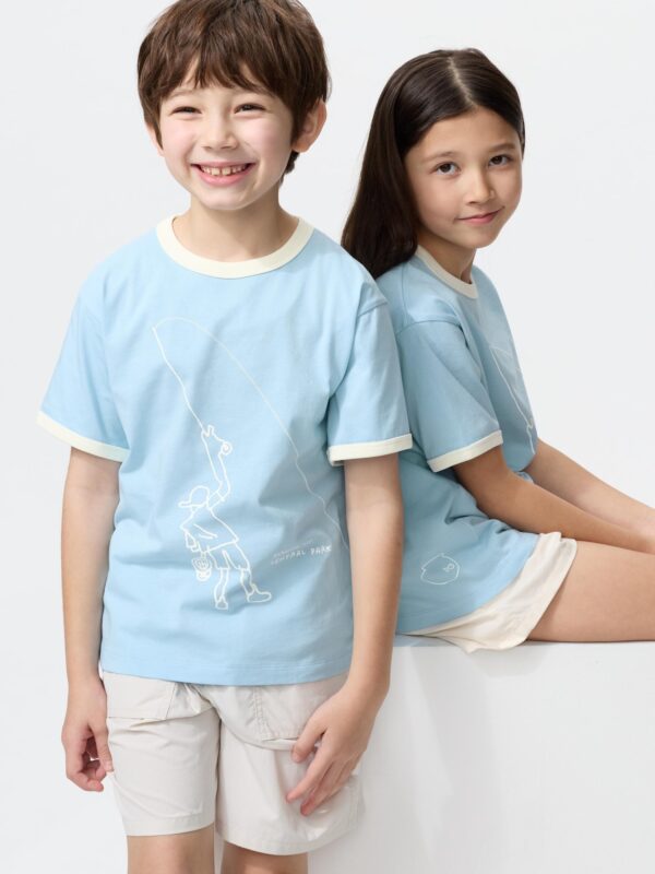 Детская футболка UT с графическим принтом Jason Polan (с коротким рукавом)