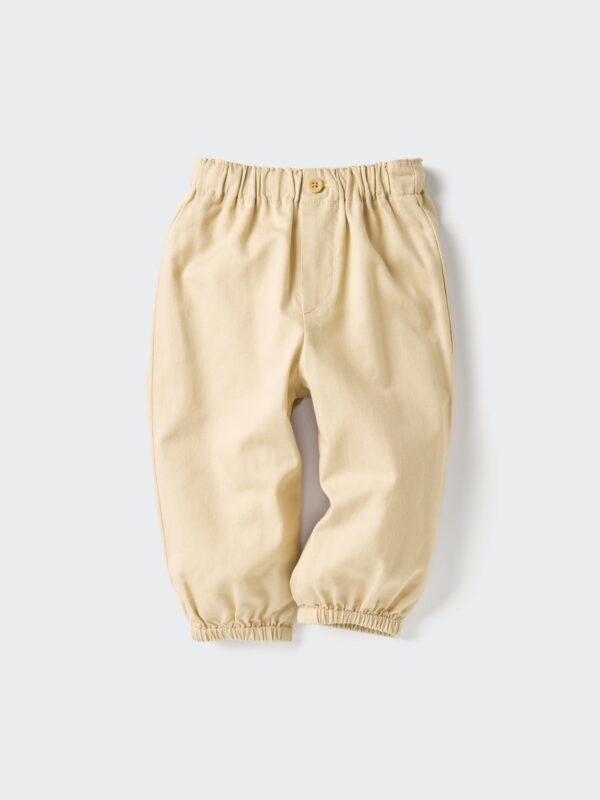 Брюки-джоггеры из легкого хлопка (однотонные)