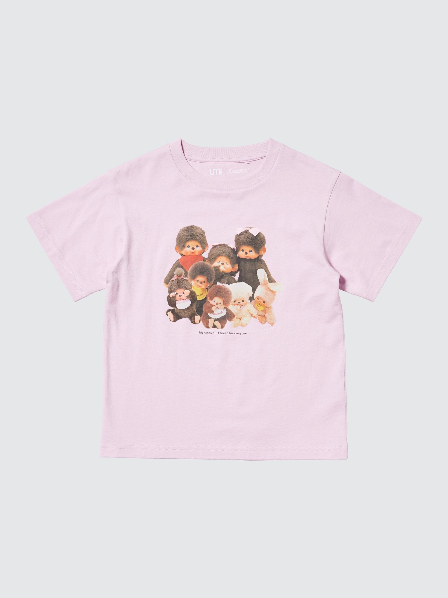 Футболка с графическим принтом Monchhichi для девочки