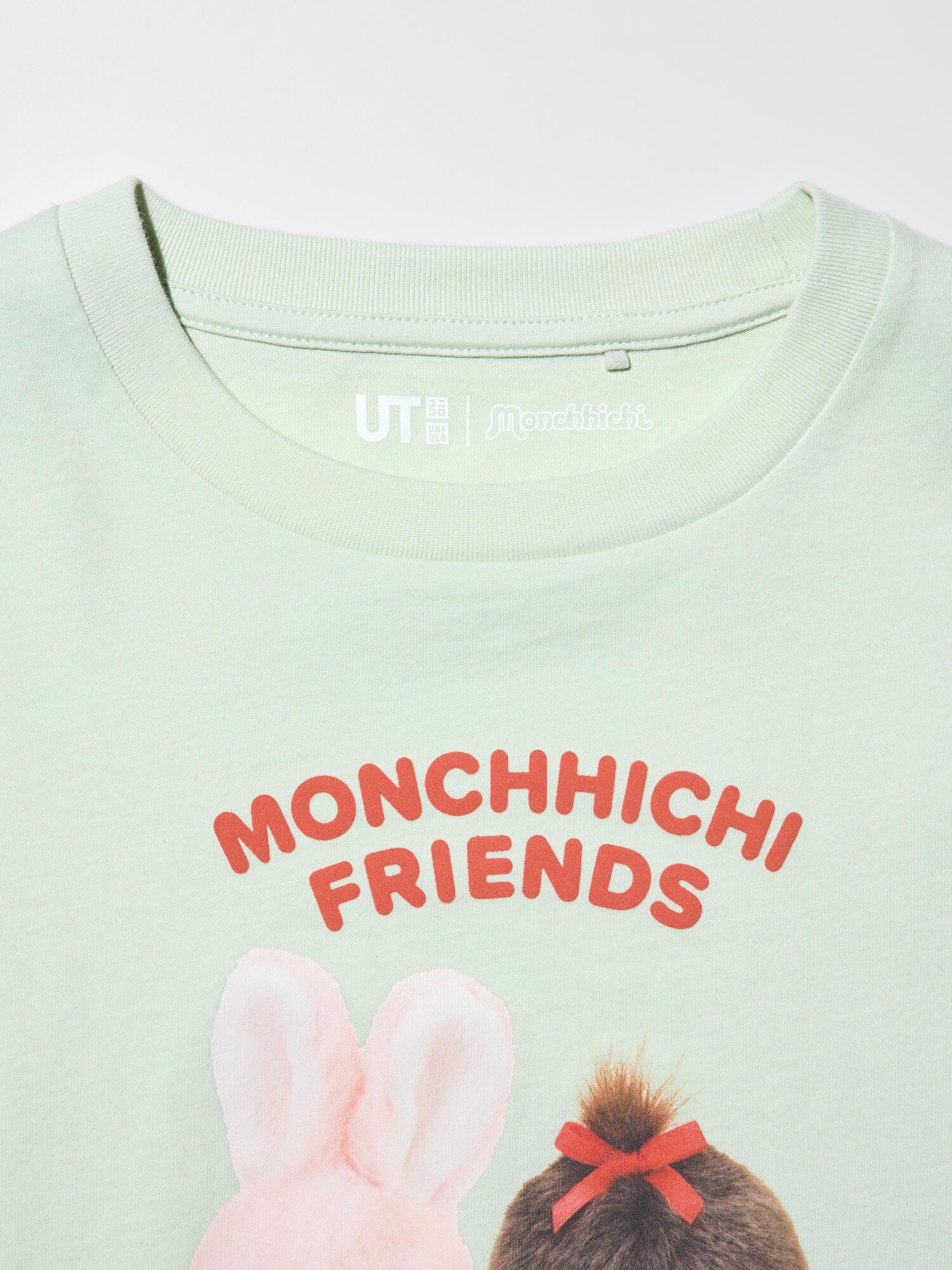 Футболка с принтом Monchhichi для девочки